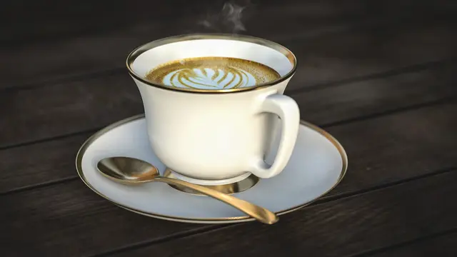 Ilustrasi latte