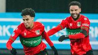 Calvin Verdonk mencetak satu gol saat NEC Nijmegen menang 4-1 atas Fortuna Sittard dalam laga lanjutan Eredivisie 2024/2025, Minggu (19/1/2025). (Dok. NEC)