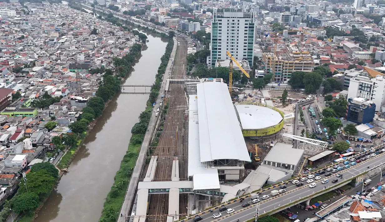 Stasiun baru itu akan dibangun dengan luas utama 12 ribu meter persegi, dengan bangunan dua lantai. (merdeka.com/Arie Basuki)