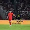 Mathew Baker menjalani debut bersama Timnas Indonesia saat bersua Oman pada FIFA Matchday periode Juni 2026 di Stadion Utama Gelora Bung Karno, Jakarta, Jumat (05/06/2026) malam WIB. Bakar pun mengukir sejarah sebagai pesepak bola termuda yang membela Tim Garuda. (Bola.com/Bagaskara Lazuardi)