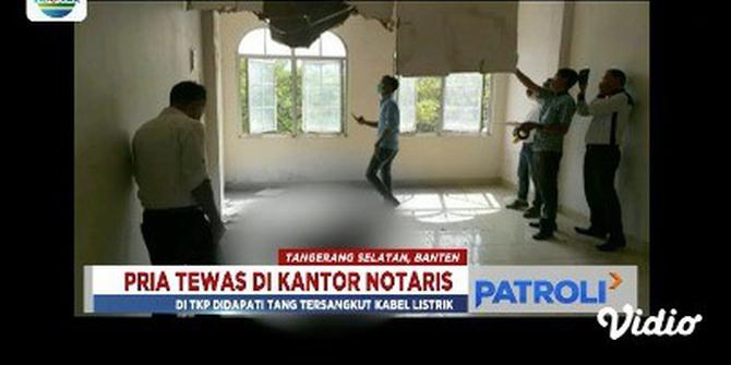 Pencuri di Kantor Notaris Tangerang Ditemukan Tewas, Diduga Kesetrum Listrik