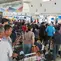 Penumpang Menumpuk di Bandara Kualanamu Usai Penerbangan Terdampak Erupsi Gunung Sinabung