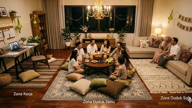 Inspirasi Tata Letak Rumah Saat Banyak Tamu. Gemini