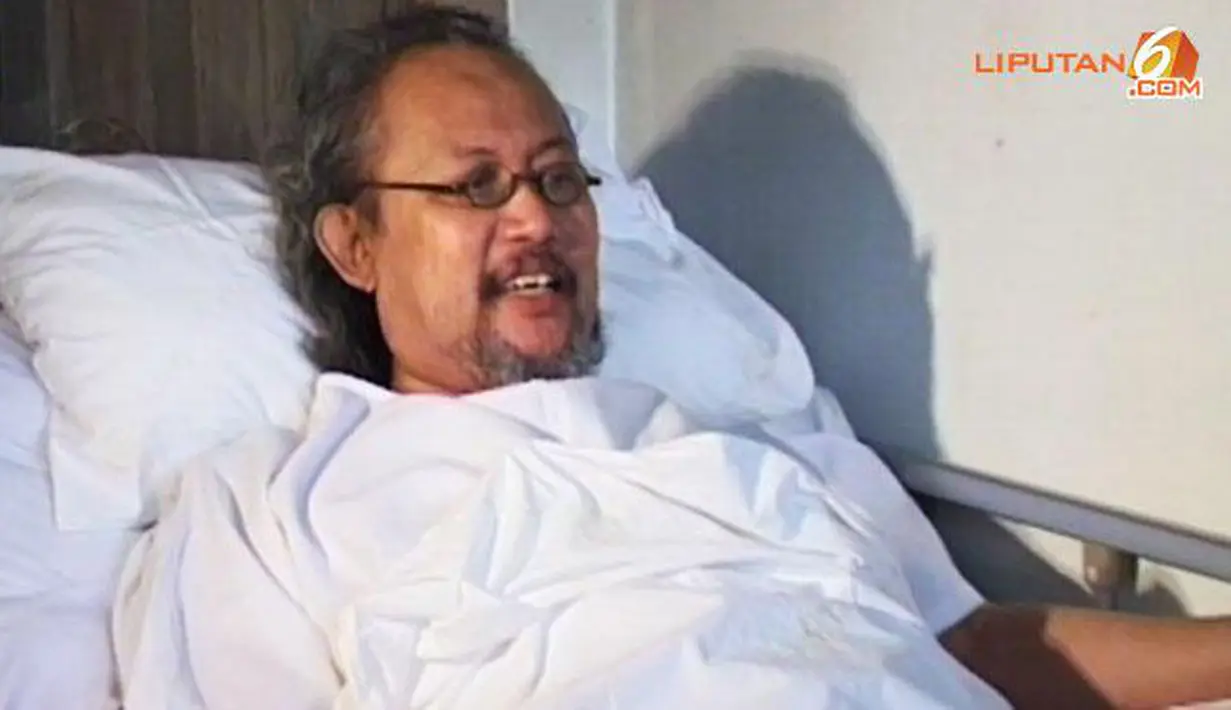 Almarhum  Pepeng yang lahir 23 September 1954 sudah lama berkibar di dunia panggung hiburan, khususnya di dunia lawak, Depok, Jawa Barat, Rabu (6/5/2015). (Liputan6.com/Panji Diksana)