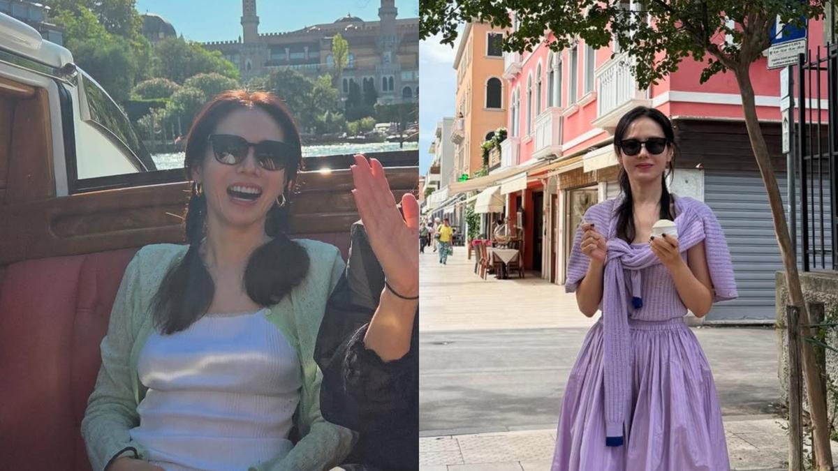 6 Potret Imut Son Ye Jin Jalan-Jalan Italia dengan Gaya Rambut yang Bikin Terlihat Awet Muda di Usia 40an