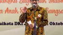 Wagub DKI, Djarot Saiful Hidayat memberikan sambutan saat membuka Lomba Dokter Kecil Award Tahun 2016 di Jakarta, Minggu (2/10). Djarot berharap peran dokter kecil dapat optimal di lingkungan sekolah dan keluarga. (Liputan6.com/Johan Tallo)