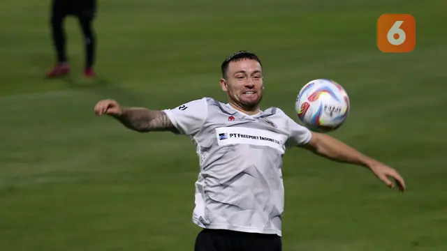Latihan Timnas Indonesia Jelang Hadapi Timnas Argentina