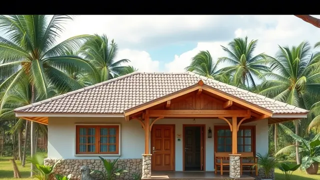 Rumah Minimalis Sederhana di Desa