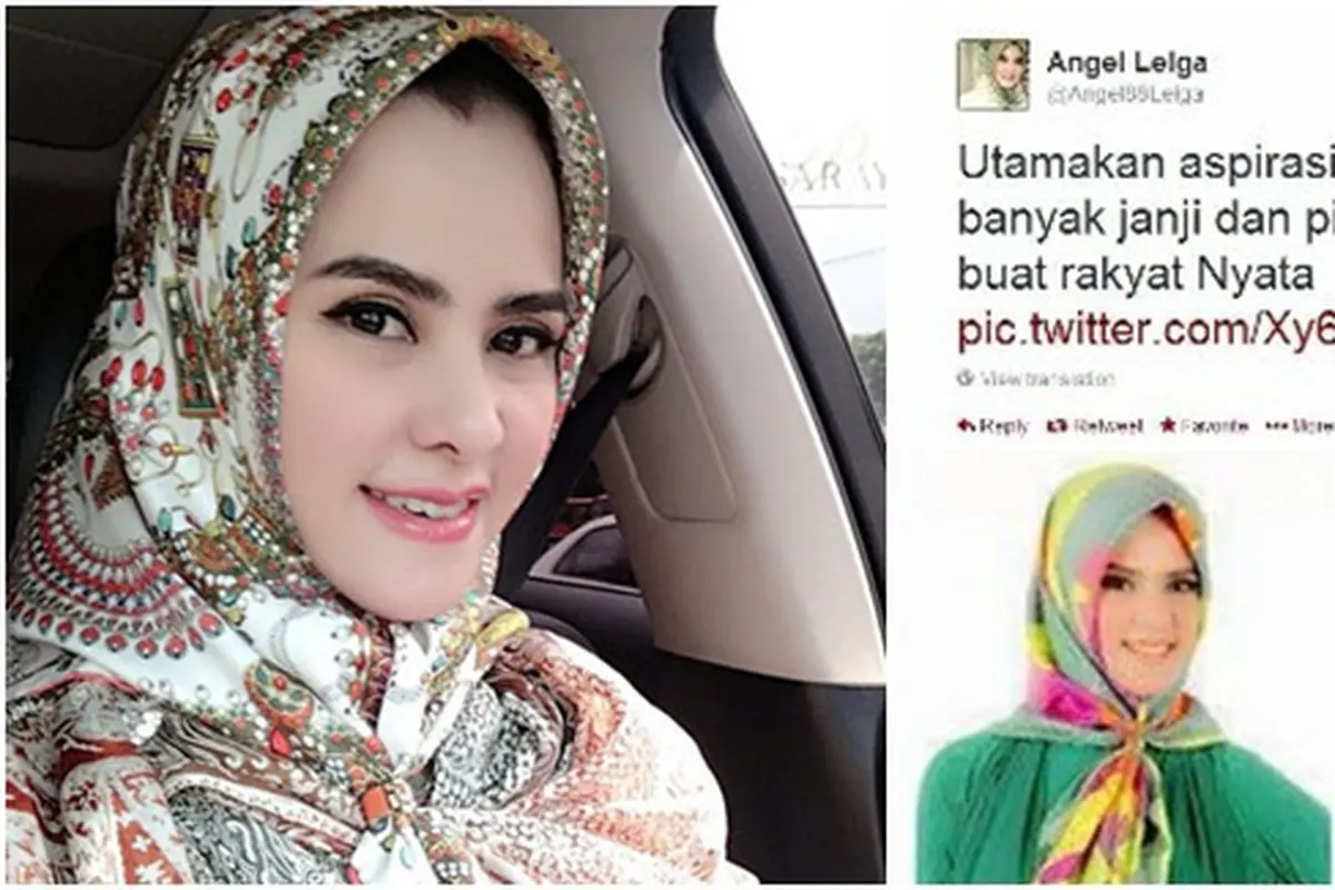 Photo copyright Instagram/angellelga, Merdeka.com
