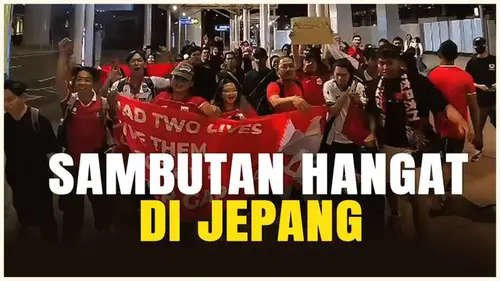  Timnas Indonesia Tiba di Bandara Kansai, Garuda Jepang Beri Sambutan Meriah