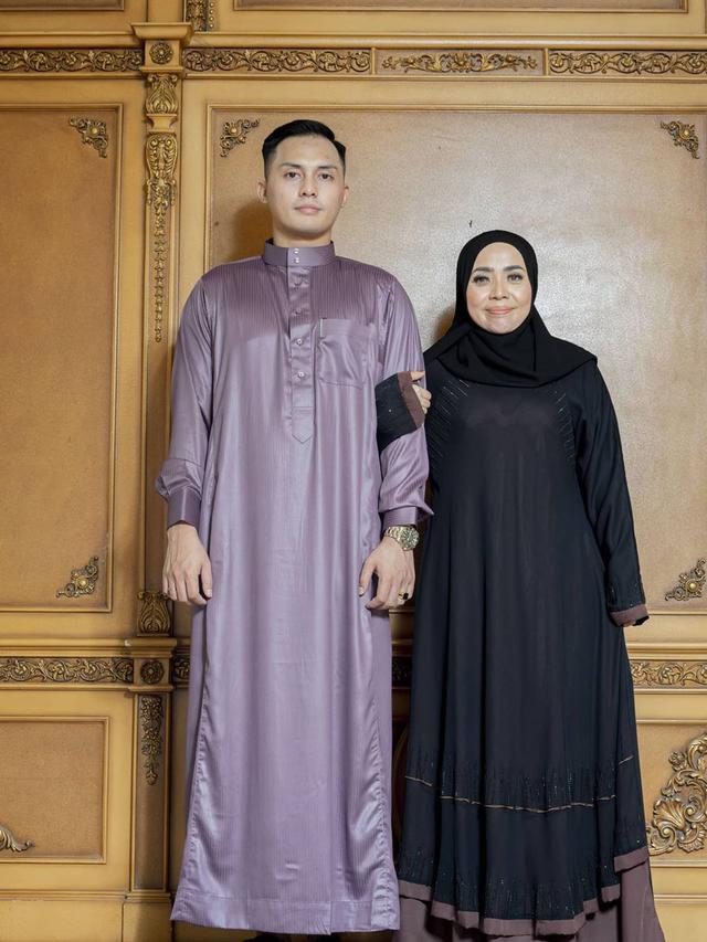 6 Potret Muzdalifah dan Fadel Islami Kompakan Pakai Gamis Ini Curi Perhatian