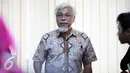 Mantan Direktur Pengolahan PT Pertamina, Suroso Atmo martoyo menjalani sidang dengan agenda eksepsi di Pengadilan Tipikor, Jakarta, Senin (29/6/2015). Suroso didakwa menerima uang US$190 ribu dan fasilitas menginap di Inggris. (Liputan6.com/Helmi Afandi)