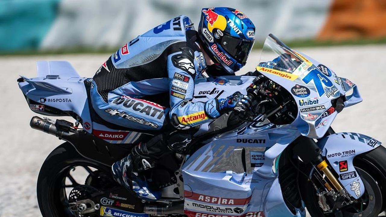 Pembalap Gresini Racing, Alex Marquez (c) Gresini Racing