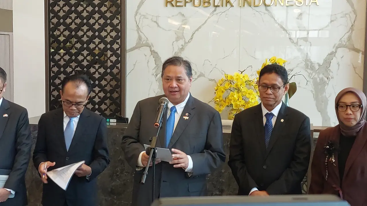 Menteri Koordinator Bidang Perekonomian, Airlangga Hartarto