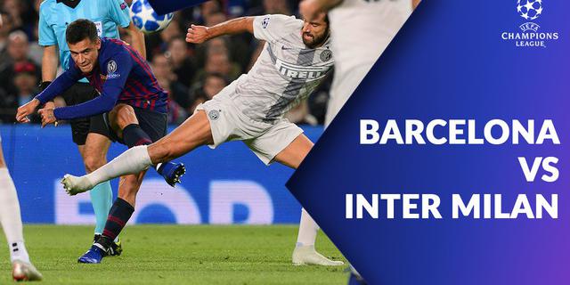 VIDEO: Barcelona Bungkam Inter Milan di Camp Nou