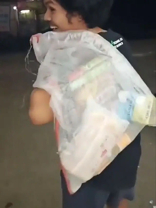 belanja pakai karung
