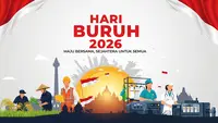 60 Ucapan Selamat Hari Buruh 2026, Penuh Apresiasi dan Semangat Perjuangan Pekerja