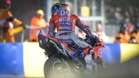 Pembalap asal Italia, Andrea Dovizioso, memperpanjang masa bakti di Ducati hingga MotoGP 2020. (MotoGP.com)