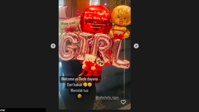 Bella Shofie Lahiran Anak Kedua, Mengaku Lebih Mellow Dibanding yang Pertama. (instagram.com/bellashofie_rigan)