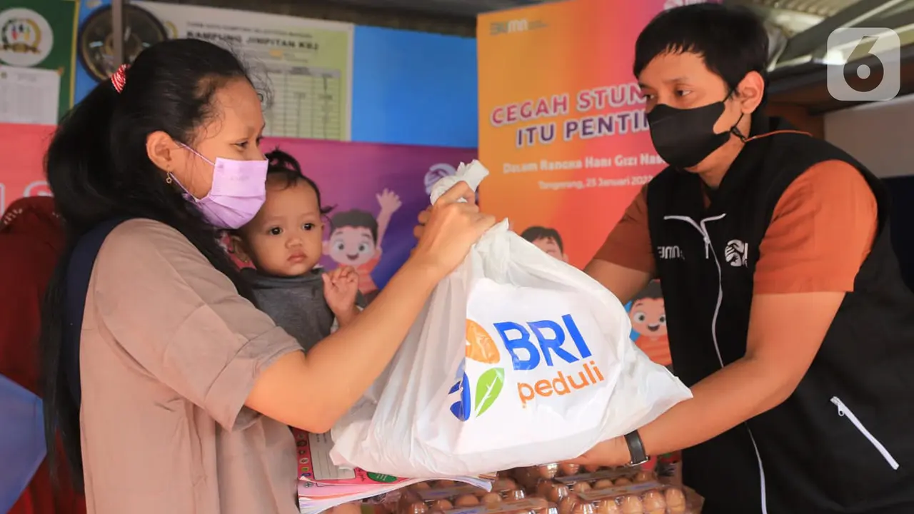 BRI Peduli Saluran Bantuan Cegah Stunting