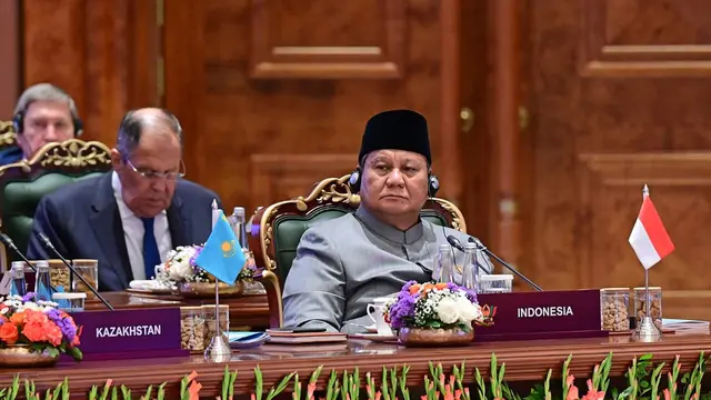 Presiden Prabowo Subianto saat menghadiri sesi pertemuan Konferensi Tingkat Tinggi (KTT) BRICS 2026 (Sekretariat Presiden)