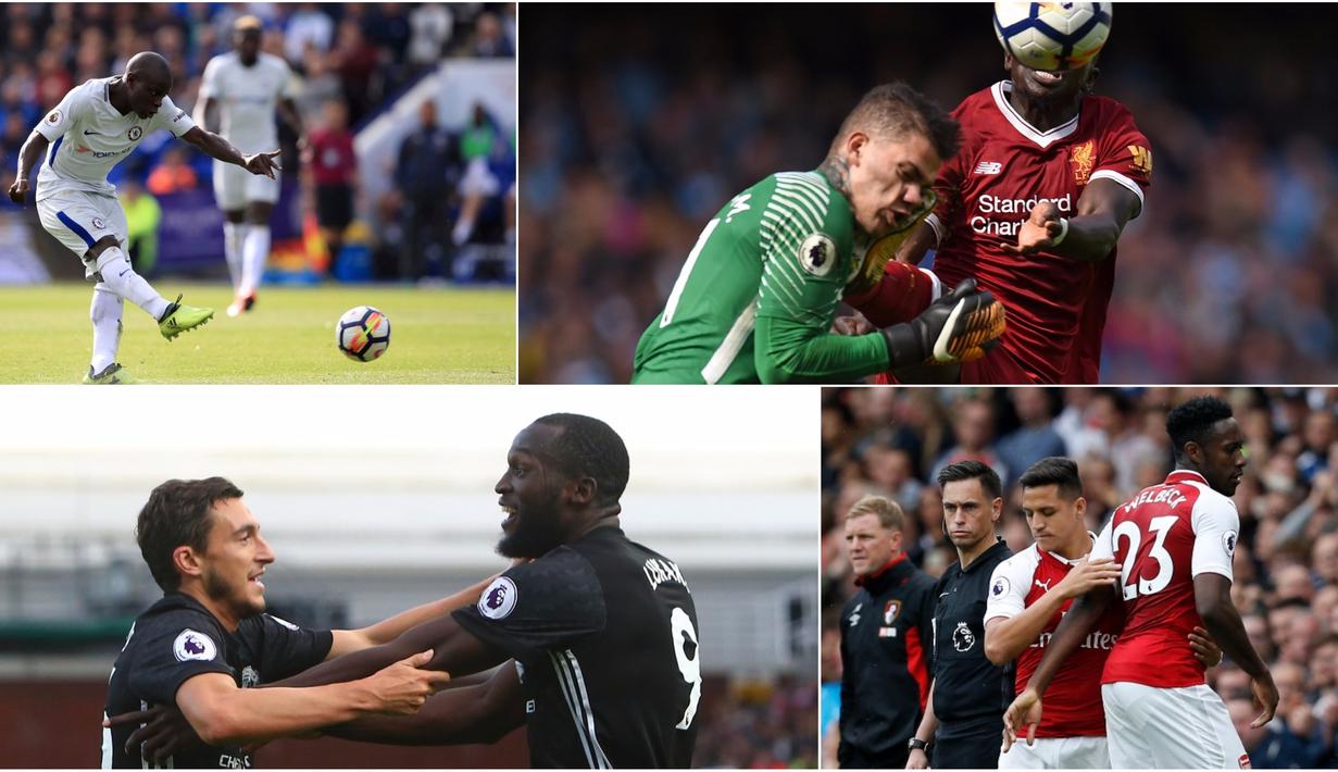 FOTO 7 Momen Menarik Premier League 2017 2018 Pekan Ke 4 Inggris