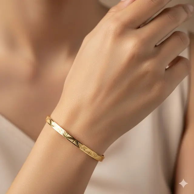 7 Model Gelang Bangle 2 Gram yang Klasik tapi Selalu Terlihat Kekinian, Simpel namun Berkelas