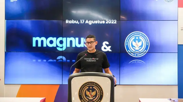Menparekraf Sandiaga Uno