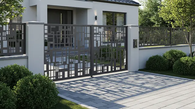 Model Pagar Rumah Modern Simple Tapi Lokk Elegan (AI)