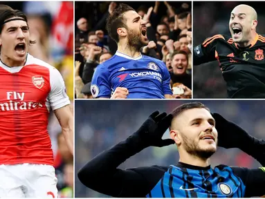 Berikut ini para pemain didikan La Masia Barcelona yang sukses di klub lain. Diantaranya, Mauro Icardi, Cesc Fabregas hingga Pepe Reina. (Fotto-foto Kolase AFP)