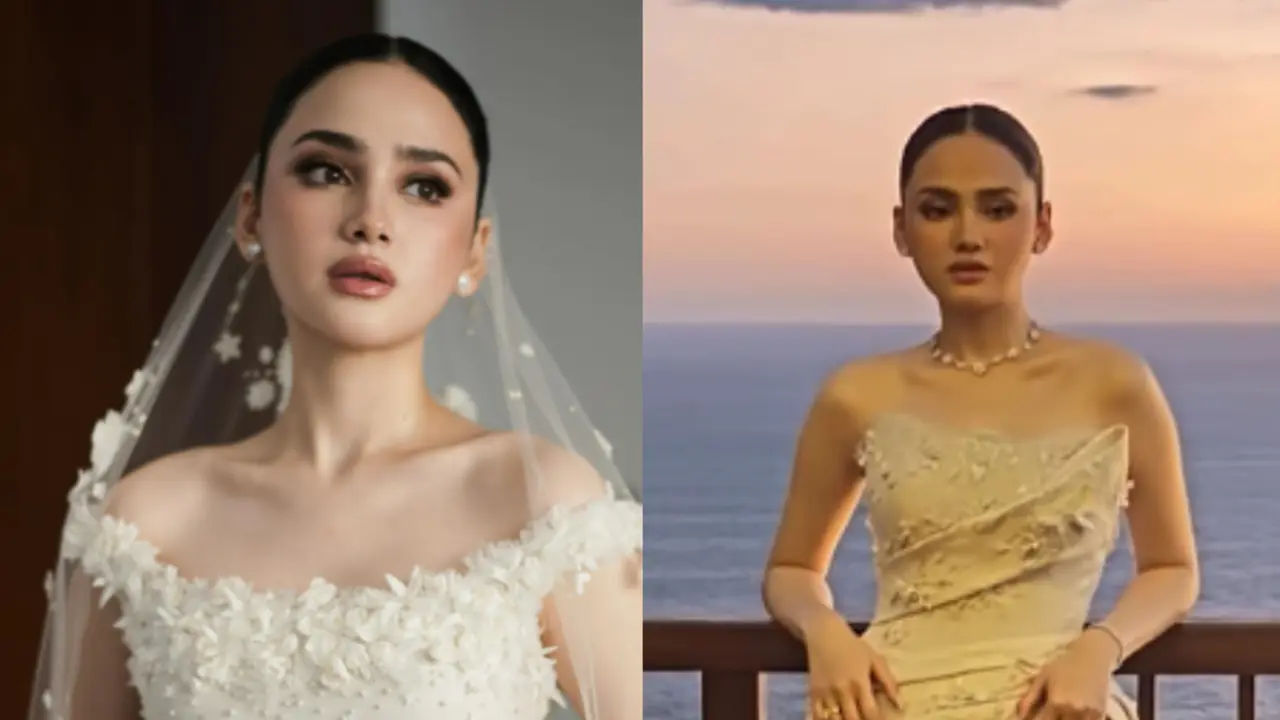 Bak Kembang yang Mekar, Syifa Hadju Tampil Anggun Berbalut Gaun Floral di Resepsi Pernikahan Kedua