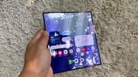 Samsung Galaxy Z Fold7. Liputan6.com/Iskandar
&nbsp;