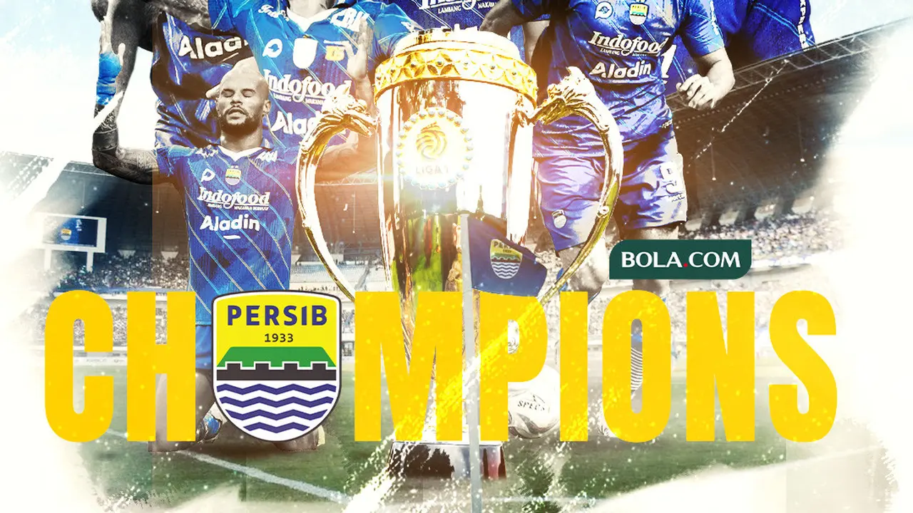 Championship Series BRI Liga 1 - Ilustrasi Persib Bandung Juara BRI Liga 1 Musim 2023/2024