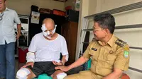 Hari Pers Nasional, Wali Kota Tangerang Sachrudin Jenguk Wartawan Korban Kecelakaan