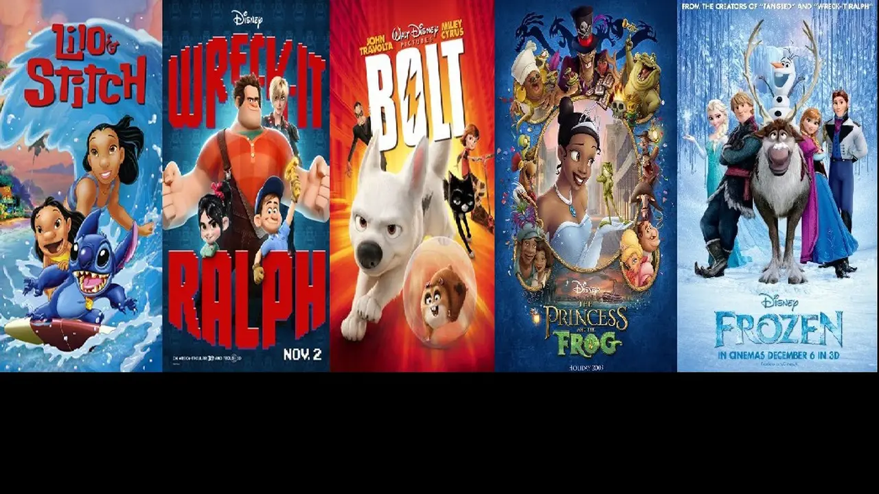 5 Film Animasi Disney pasca 2000