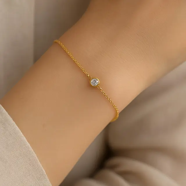 Model Gelang Emas 2 Gram Rantai Tipis Nori