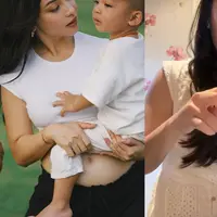 Saking kompaknya Nikita Willy dan Nona Willy, keduanya sedang sama-sama hamil anak kedua. Intip gaya keibuannya yuk! [@nikitawillyofficial94 @nonawilly16]