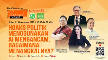 Hoaks Politik Menggunakan AI Mengancam, Bagaimana Menangkalnya?