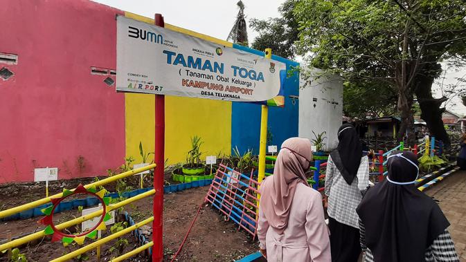 Kampung Airport yang berdampingan dengan Bandara Internasional Soekarno Hatta. (Liputan6.com/Pramita Tristiawati)
