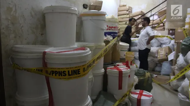 Penampakan Kosmetik Palsu Senilai Rp 7,4 Miliar di Tambora
