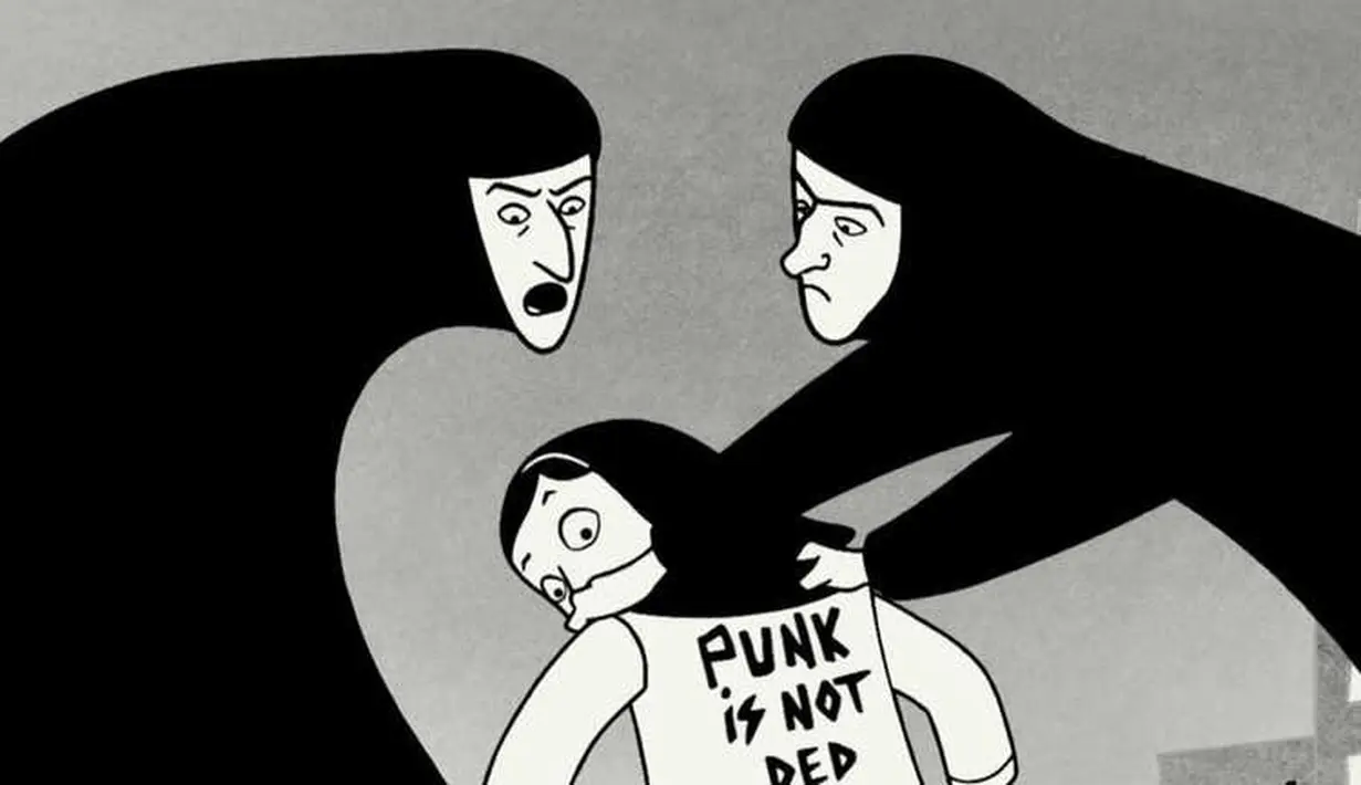 Marjane Satrapi adalah novel yang menceritakan tentang kisah politik, gender dan revolusi Islam di Iran. (CBR.com)