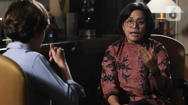 Menteri keuangan Sri Mulyani