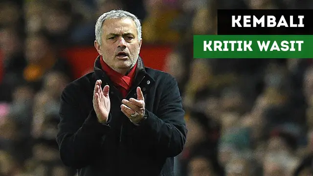 VIDEO: Manchester United Imbang Melawan Southampton, Jose Mourinho Kembali Kritik Wasit