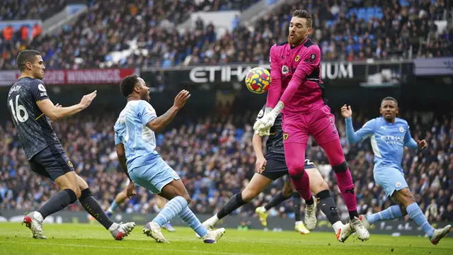 FOTO: Manchester City Mantap Puncaki Klasemen Usai Taklukkan Wolverhampton
