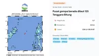 BMKG Laporkan Empat Kali Gempa Getarkan Indonesia, Selasa 26 Mei 2026
