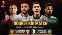 Siaran Langsung Big Match Liga Europa 2022/2023 Babak 8 Besar di Vidio. (Sumber : dok. vidio.com)