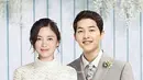 Serial drama terbaik Descendants, juga menarik Song Joong Kid dan Song Hye Kyo sebagai pemenang pasangan terbaik 2016. Mereka pantas mendapatkannya, pasalnya mereka juga digemari para fans. (Instagram/Songjoongki)