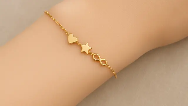 AModel Gelang Emas yang Cocok untuk Tangan Kecil/Ilustrasi gambar oleh AI