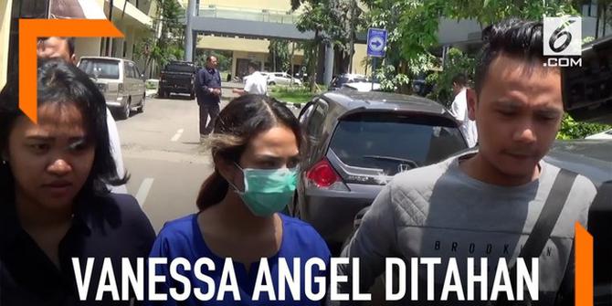 VIDEO: Penampakan Vanessa Angel Pakai Baju Tahanan