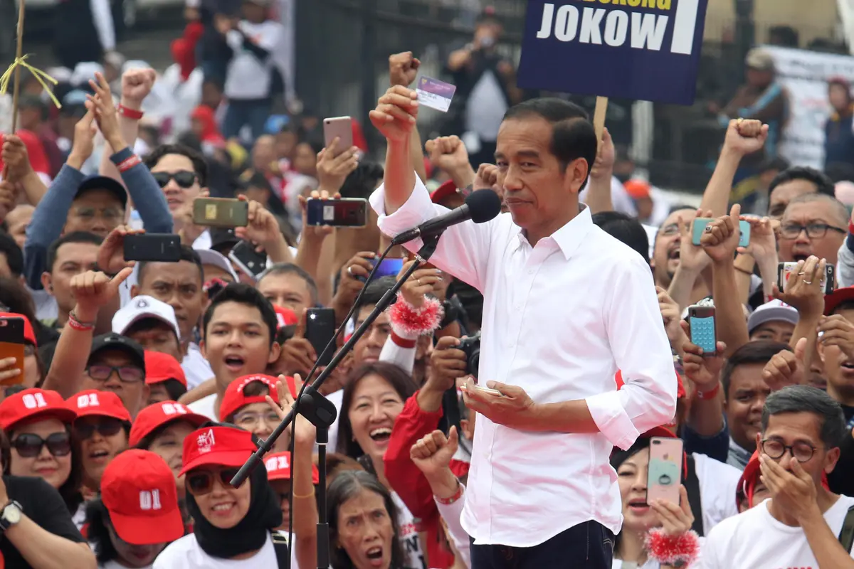 Jokowi Hadiri Deklarasi Jabar Ngahiji di Bandung